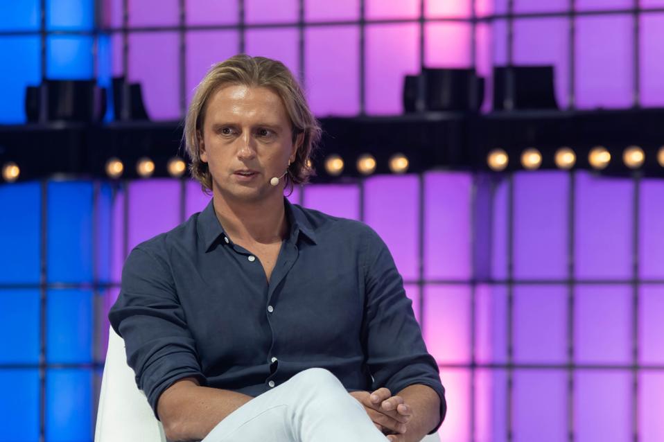 Founder & CEO of Revolut, Nik Storonsky, addresses the...
