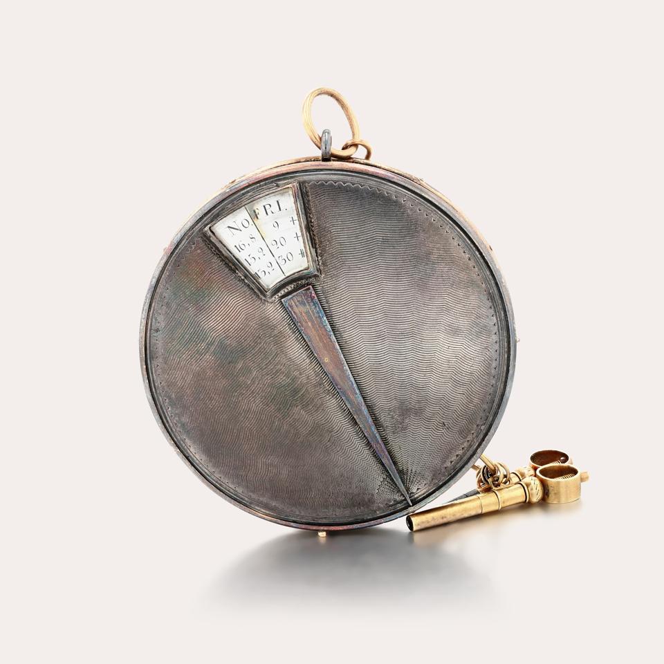 Breguet N° 700 sold 3 Ventose An 9 'Souscription' montre à tact sold for $165,789