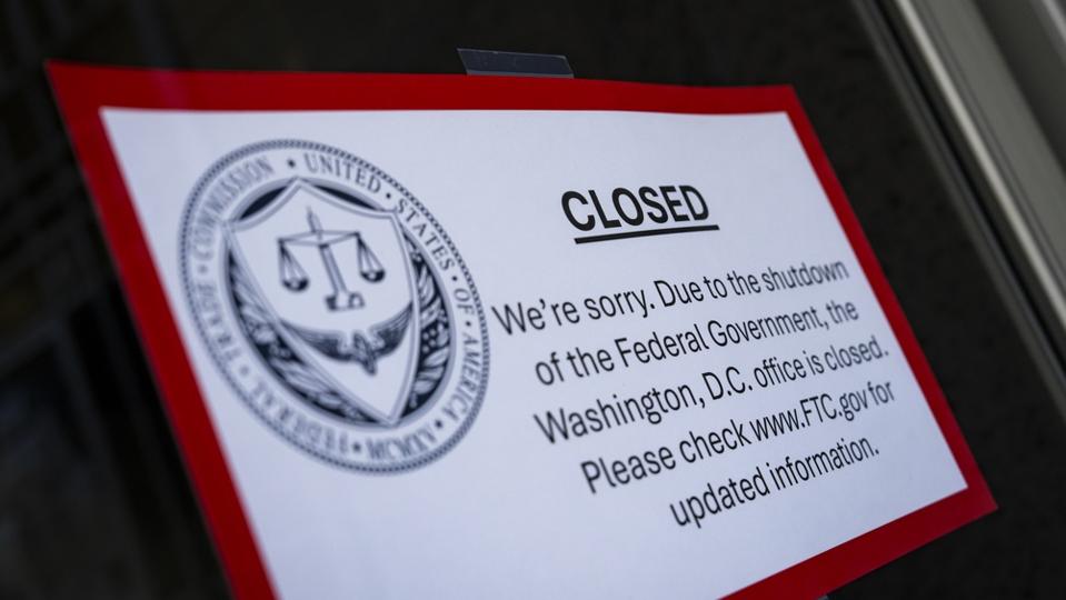 Federal government shutdown