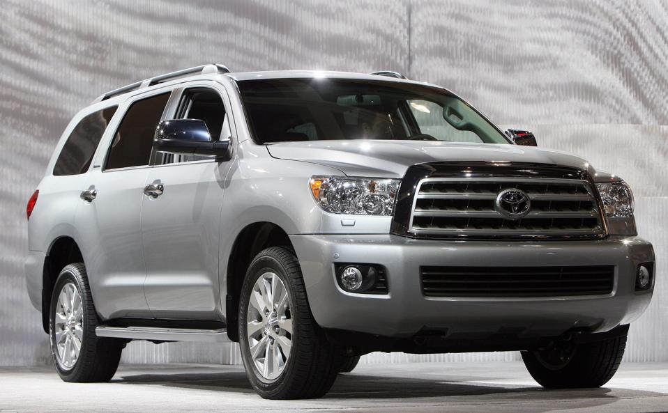 The Toyota Sequoia is rated as the most likely vehicle to last for a quarter-million miles or more, according to an iSeeCars.com study.