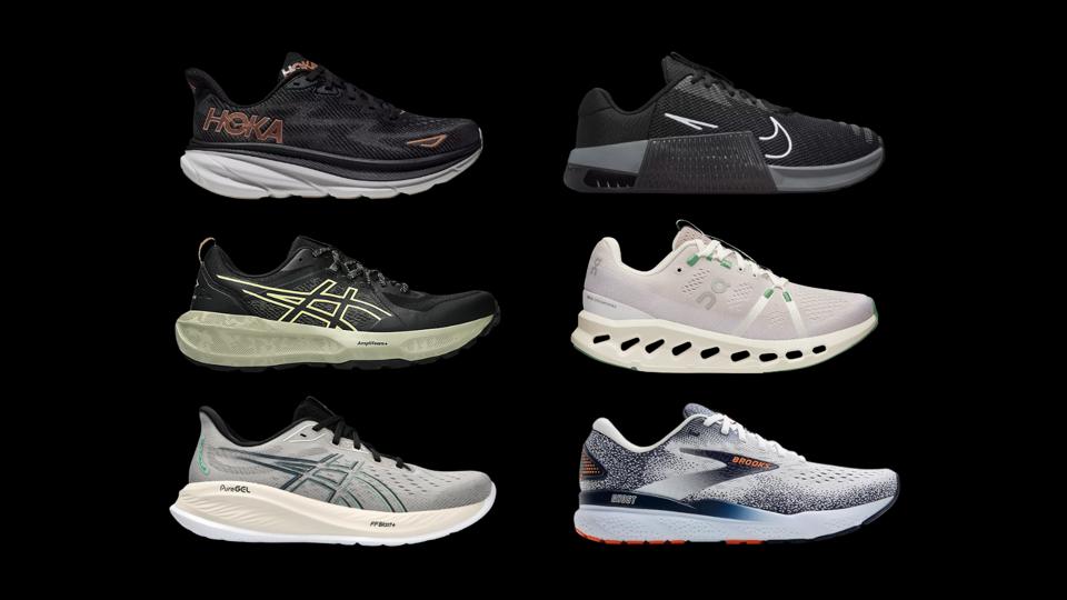 A collection of running shoes on sale for Prime Day