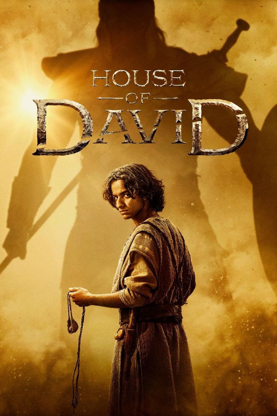 Partial poster for "House of David" Season 1 featuring Michael Iskander.