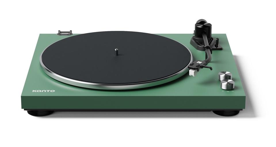 Kanto OBI3 turntable Green