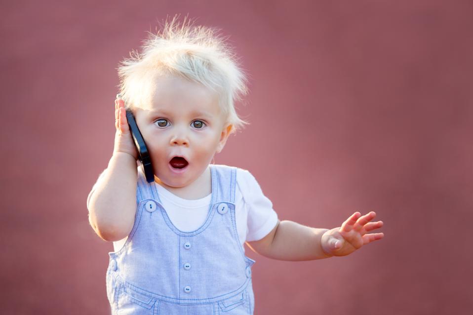 Kids are using smartphones, tablets, and computers at younger and younger ages