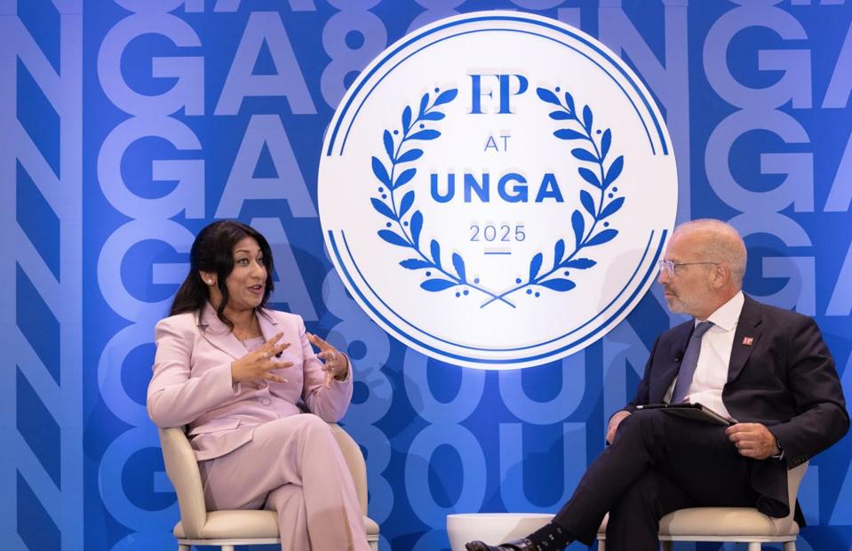 Mina Haque, CEO of Tony Roma's, appearance at this  "Her Power: Progress Under Pressure" event in association with the United Nations General Assembly (UNGA) event in NYC.