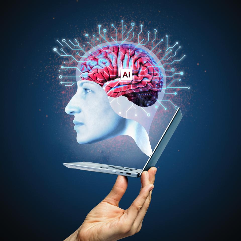 Machine learning with AI brain