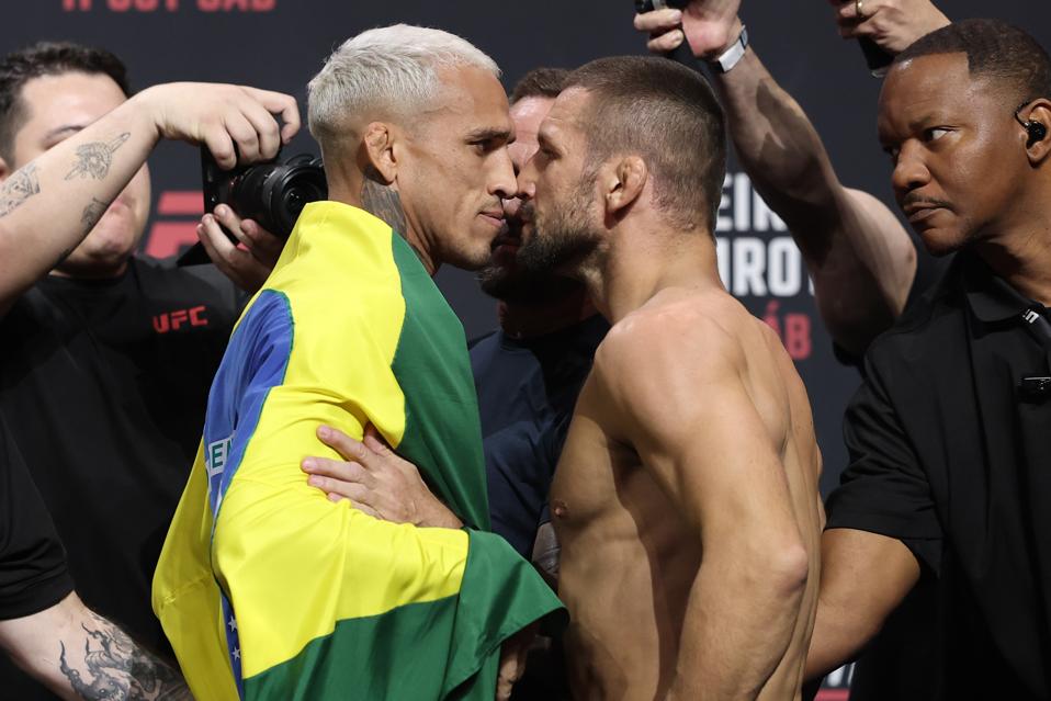 UFC Fight Night: Oliveira vs Gamrot Ceremonial Weigh-in