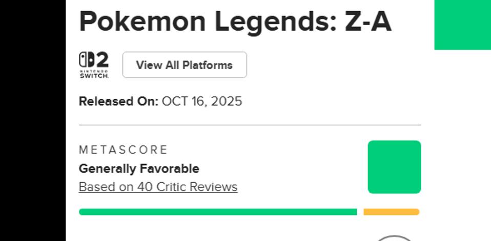 pokémon legends let's go pikachu metacritic