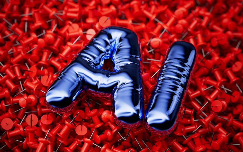 Artificial Intelligence Hype Bubble Burst Machine Learning Large Language Model AI Technology Data Fabric Data Science