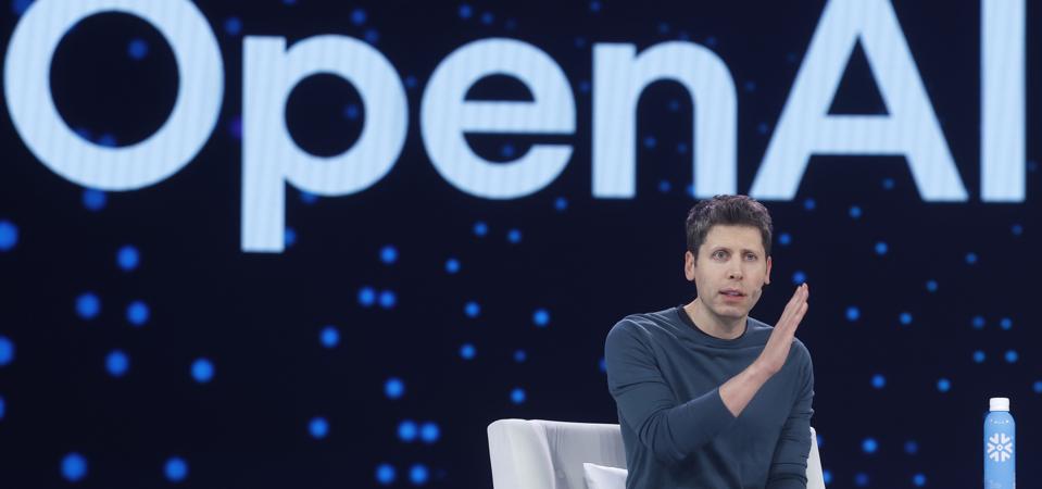 Open AI CEO Speaks At Annual Snowflake Summit In San Francisco