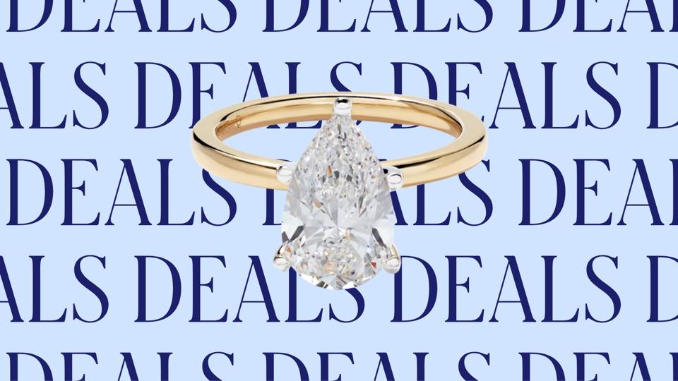Graphic Affordable Engagement Rings—The 12 Best Places To Shop Right Now