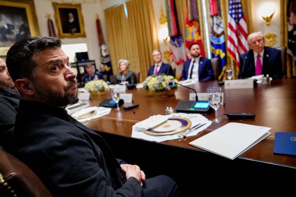 Trump Meets With Ukrainian President Zelensky At The White House