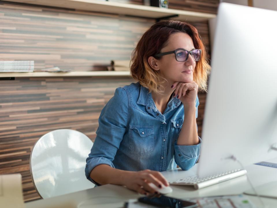 Working in a design studio