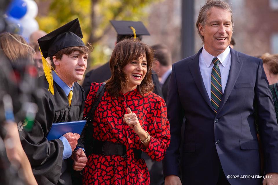 Joel Courtney, Stephanie Szostak and John Corbet in "Soul on Fire."