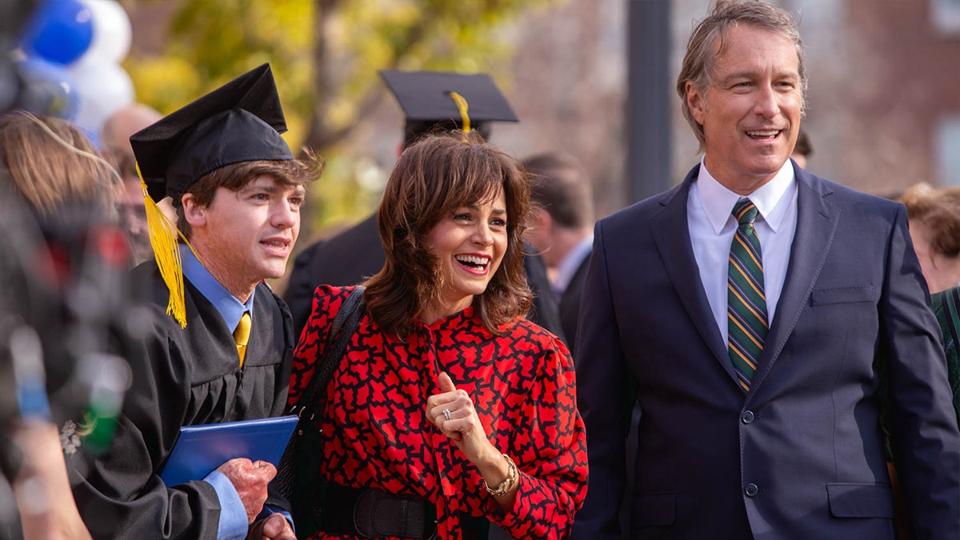 Joel Courtney, Stephanie Szostak and John Corbet in "Soul on Fire."