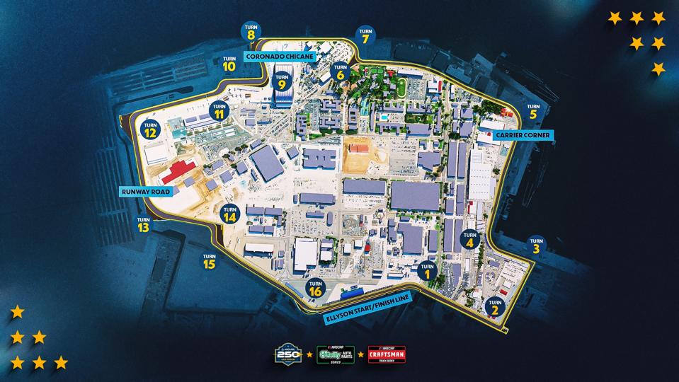 NASCAR Unveils 2026 San Diego 3.4-Mile Naval Base Street Race