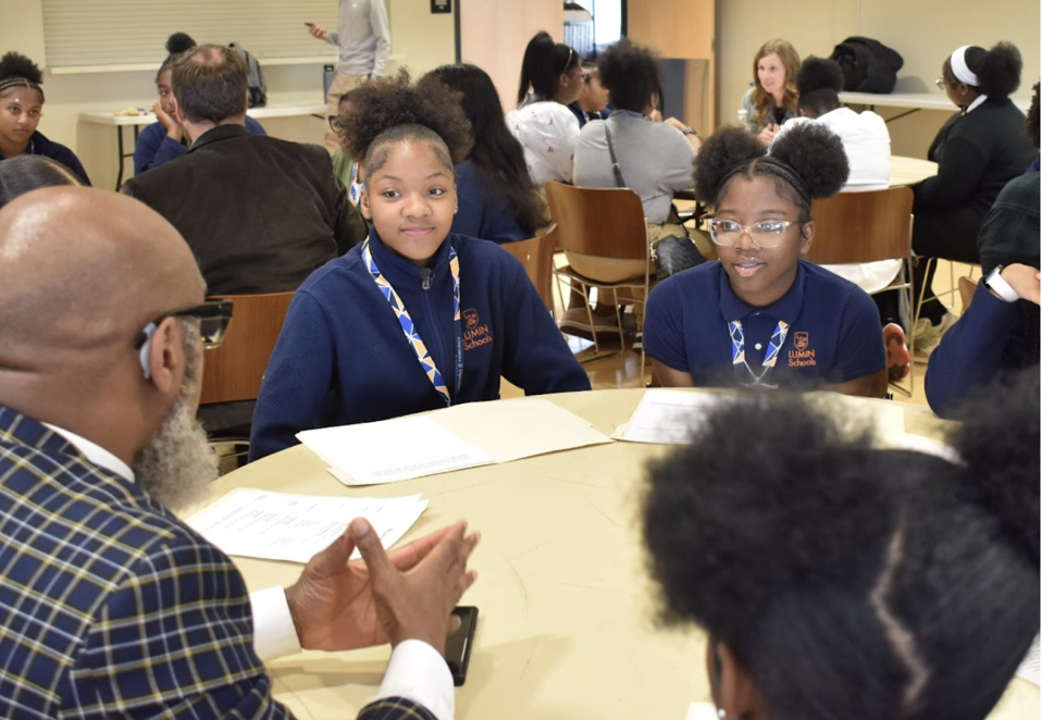 Children at LUMIN Schools 