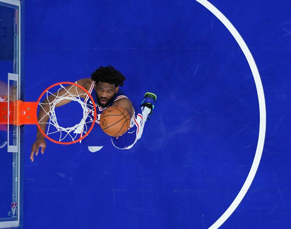Philadelphia 76ers center Joel Embiid.