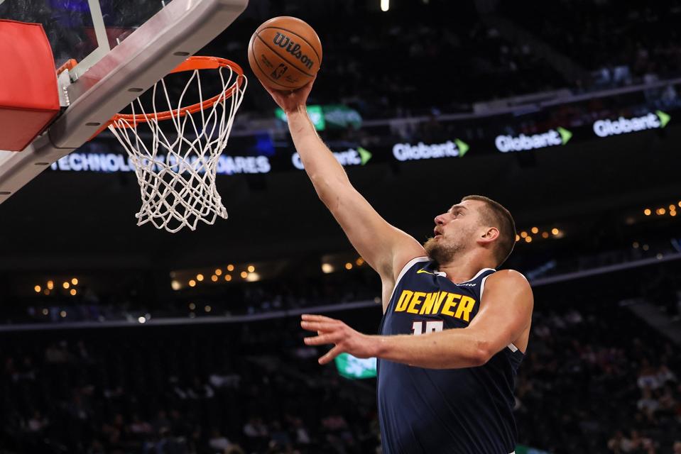 Denver Nuggets center Nikola Jokic.