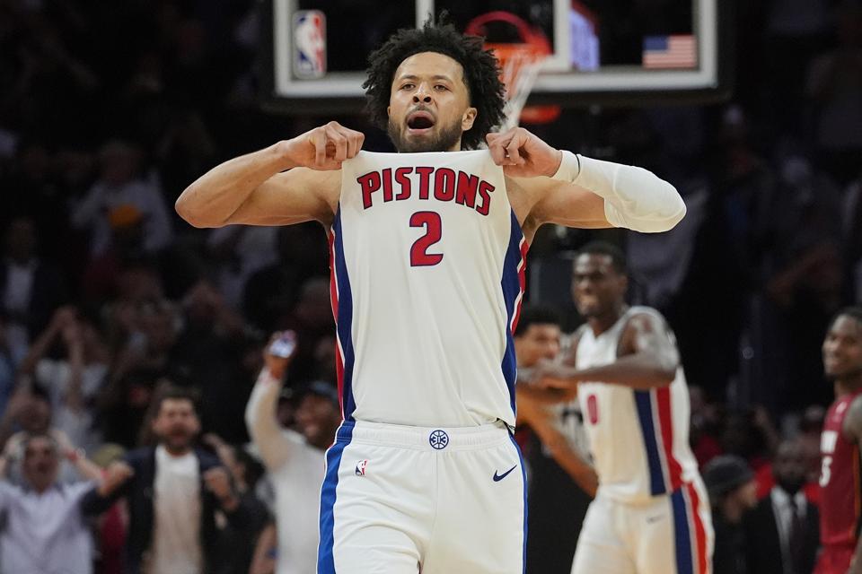 Detroit Pistons guard Cade Cunningham.