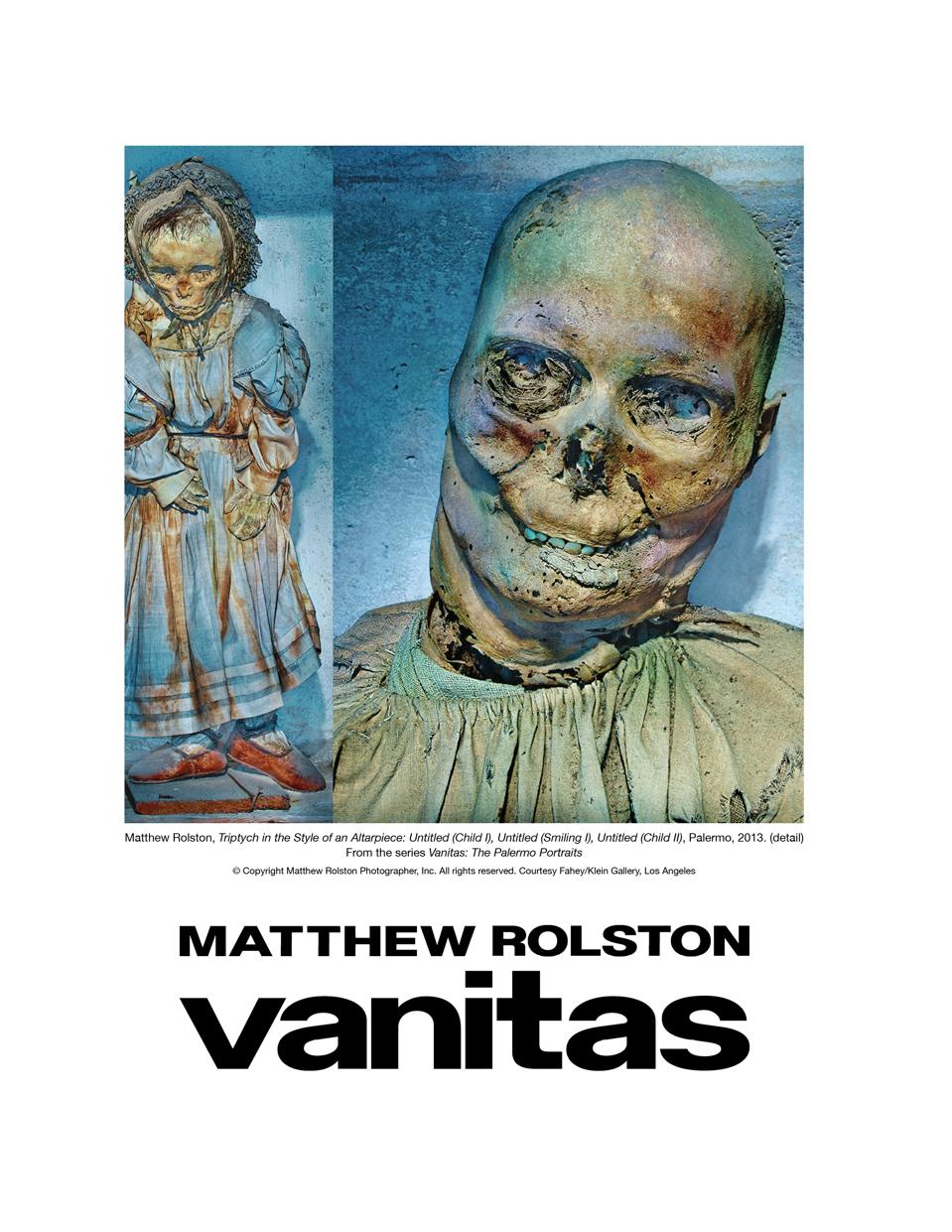 Tales From The Crypt: Matthew Rolston’s Vanitas Photo Art Project