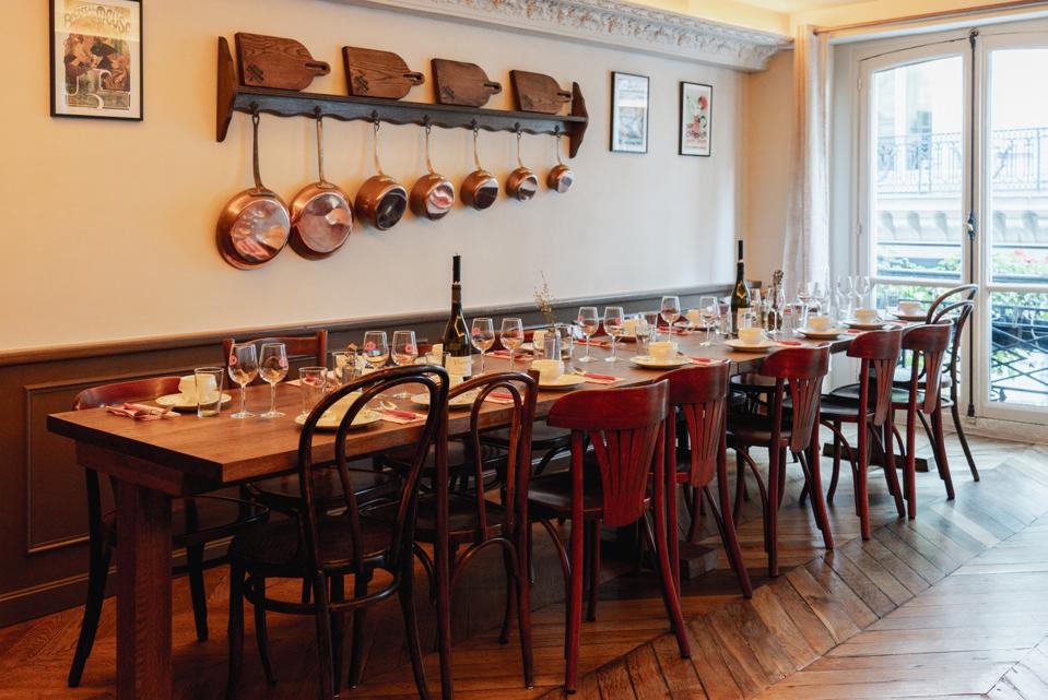 restaurant table