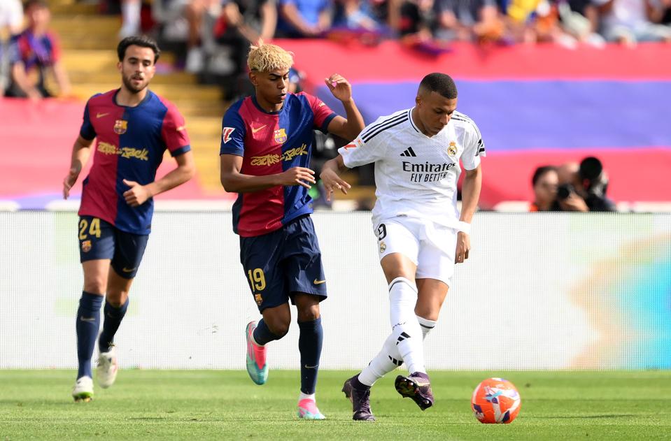FC Barcelona and Real Madrid, of El Clasico, are Spanish football's two biggest clubs.