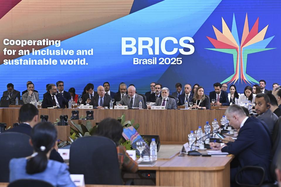 Brazilian President Luiz Inacio Lula Da Silva Opens The BRICS Sherpas Meeting