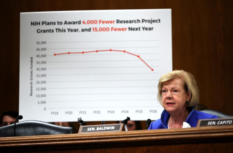 NIH Director Jayanta Bhattacharya Testifies During Senate Hearing On 2026 Budget