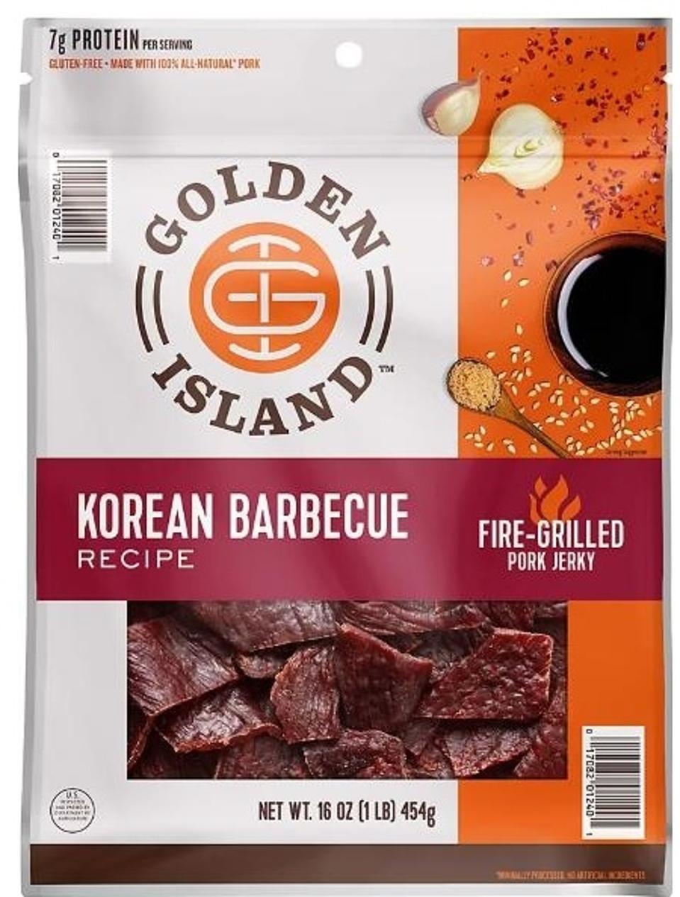 A picture of the contaminated jerky product