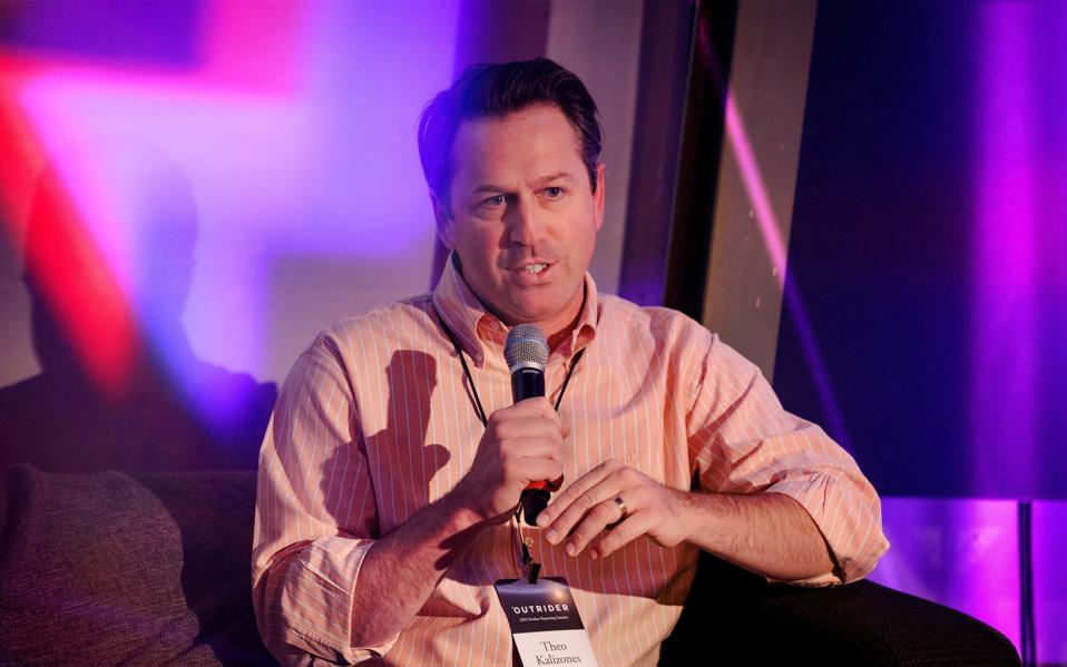 Man holding a microphone