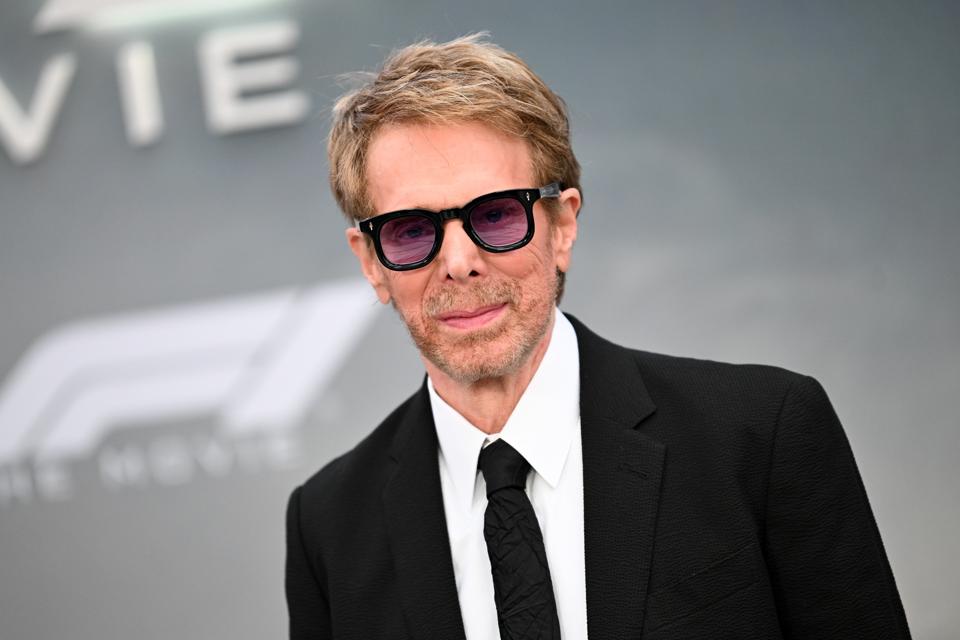 Jerry Bruckheimer, F1, producer, awards, FYC, interview, Brad Pitt, Tom Cruise, Top Gun