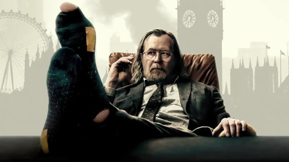 "Slow Horses" Season 5 partial poster featuring Gary Oldman.