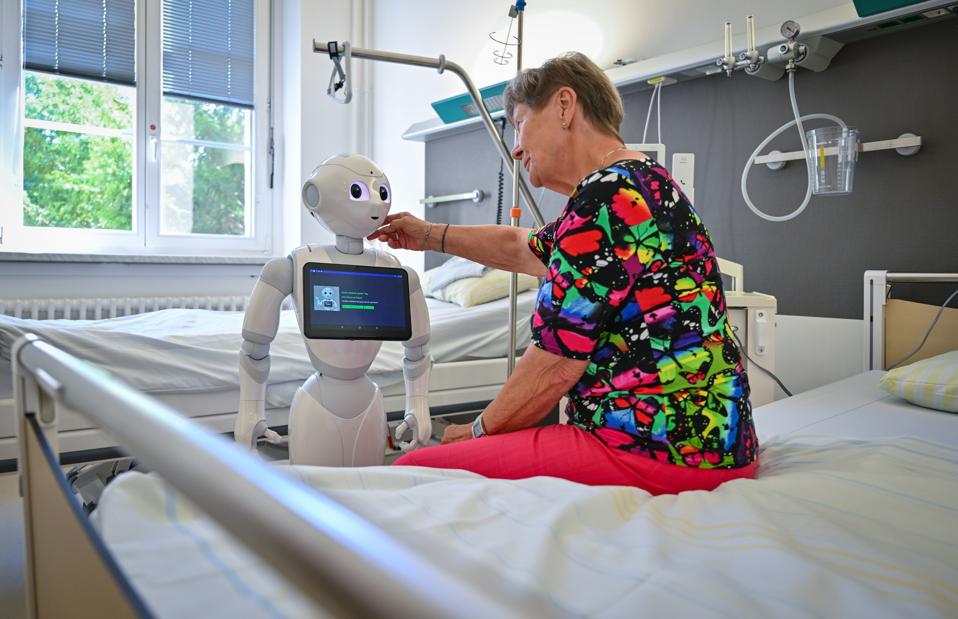 Pilot study on interaction between humans and robots