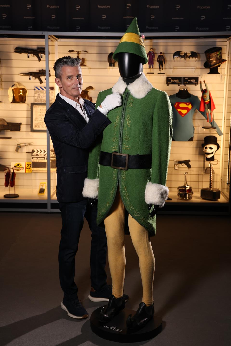 Elf, Christmas movie, Propstore, movie memorabilia, action, Los Angeles, London, 2025