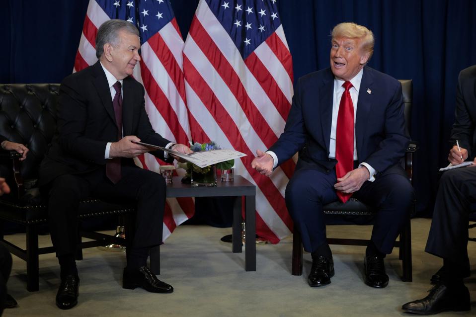 ट्रंप ने यूएनजीए से इतर विदेशी गणमान्य व्यक्तियों से मुलाकात की