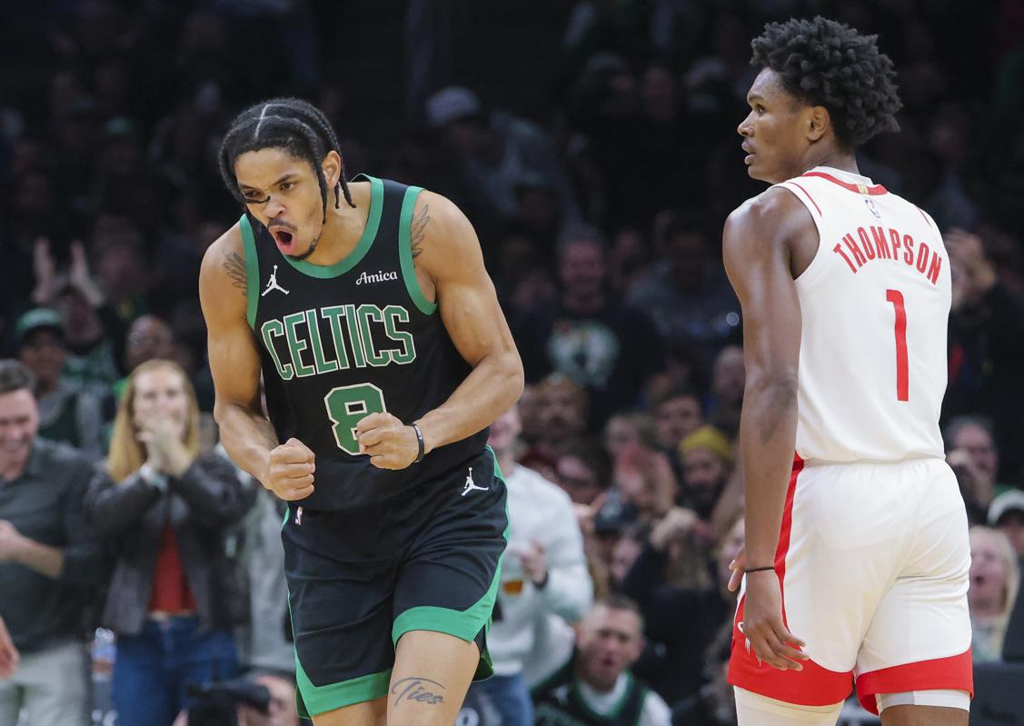 Rockets run wild on tired Celtics to take a blowout win at the Garden