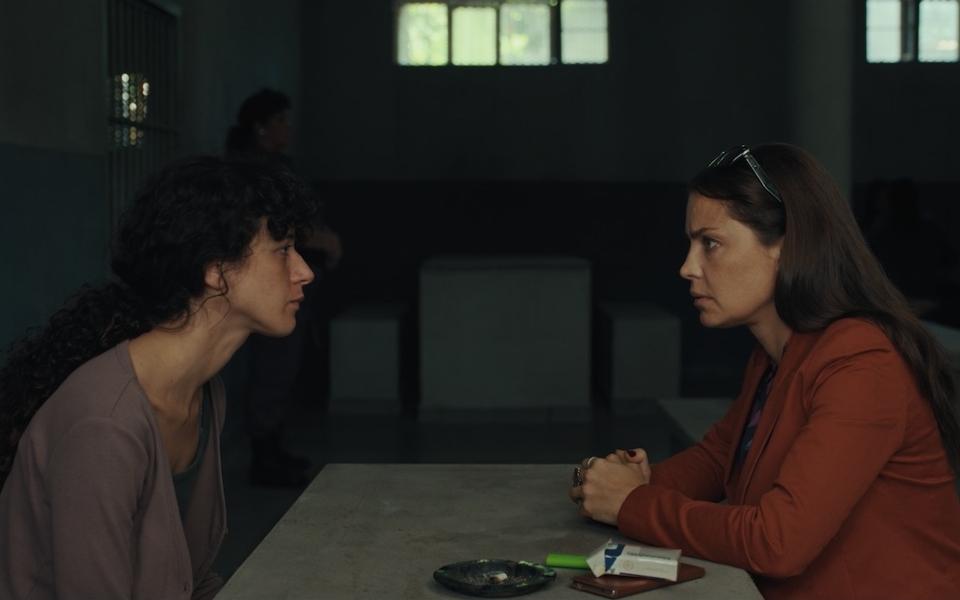 Camila Plaate as "Belén" and Dolores Fonzi