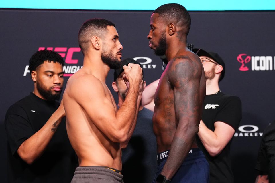 यूएफसी फाइट नाइट: बोनफिम बनाम ब्राउन वेट-इन