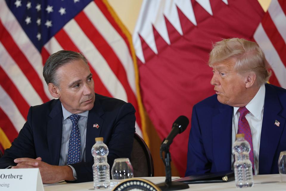 राष्ट्रपति ट्रम्प ने अपने दूसरे कार्यकाल की पहली मध्य पूर्व यात्रा की