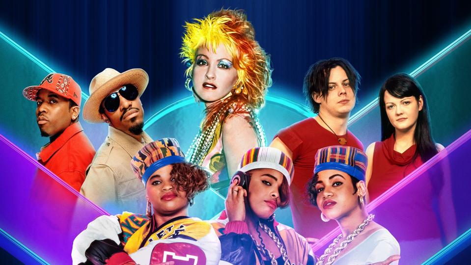 2025 Rock & Roll Hall of Fame partial poster.