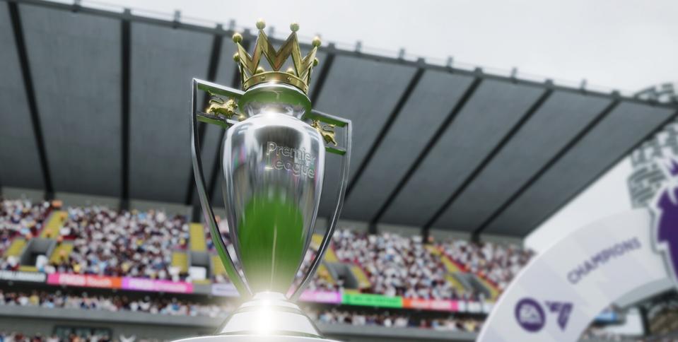 Football Manager 26 screenshot of Premier League trophy