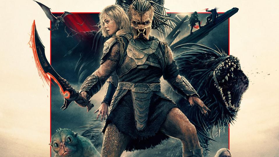 "शिकारी: बैडलैंड्स" आंशिक फिल्म का पोस्टर.