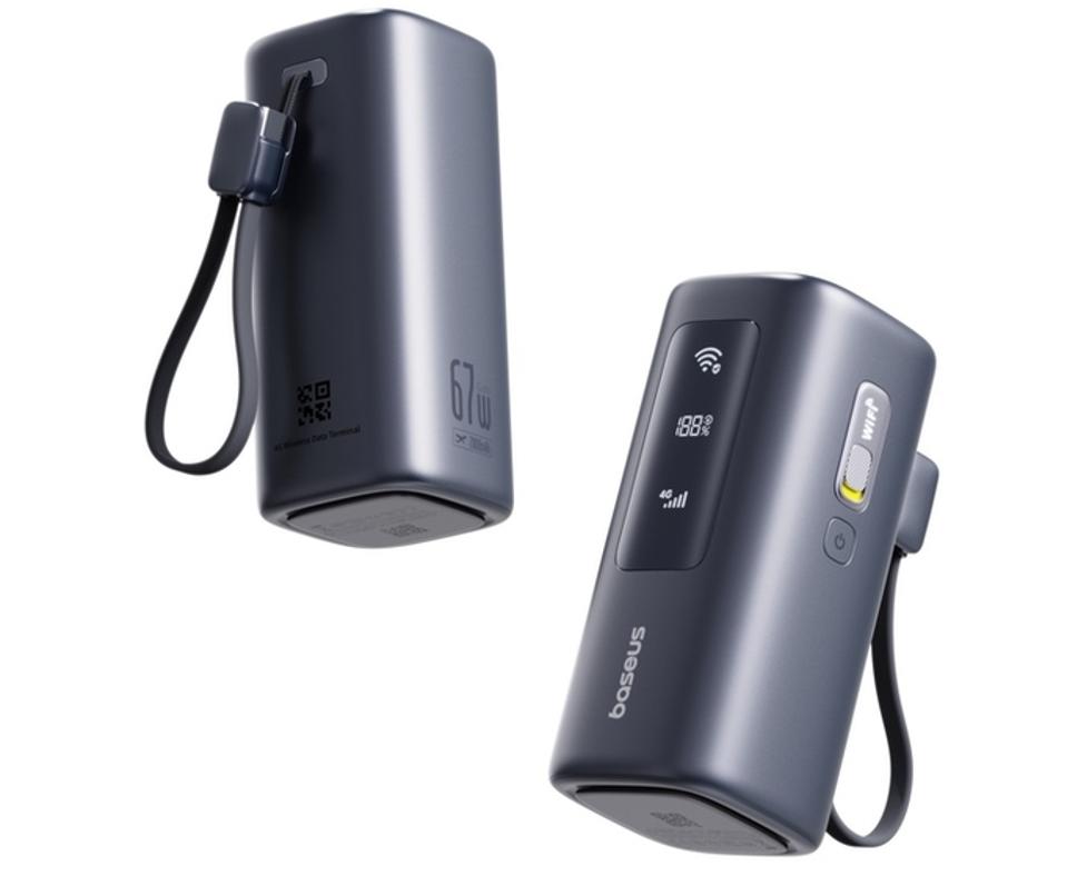 Baseus EnerGeek GX11, Power Bank Inovatif dengan Hotspot 4G Global