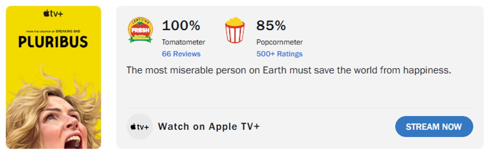 Pluribus, Serial Sci-Fi Baru Vince Gilligan yang Raih 100% Rating Kritik