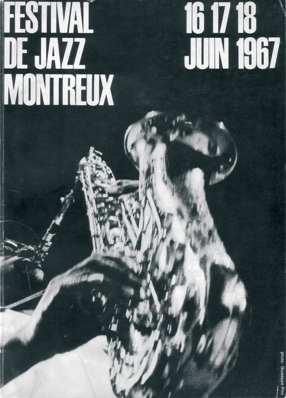 VANジャケットポスター1967 Swiss Fashion Designer Kévin Germanier Creates Poster For Montreux
