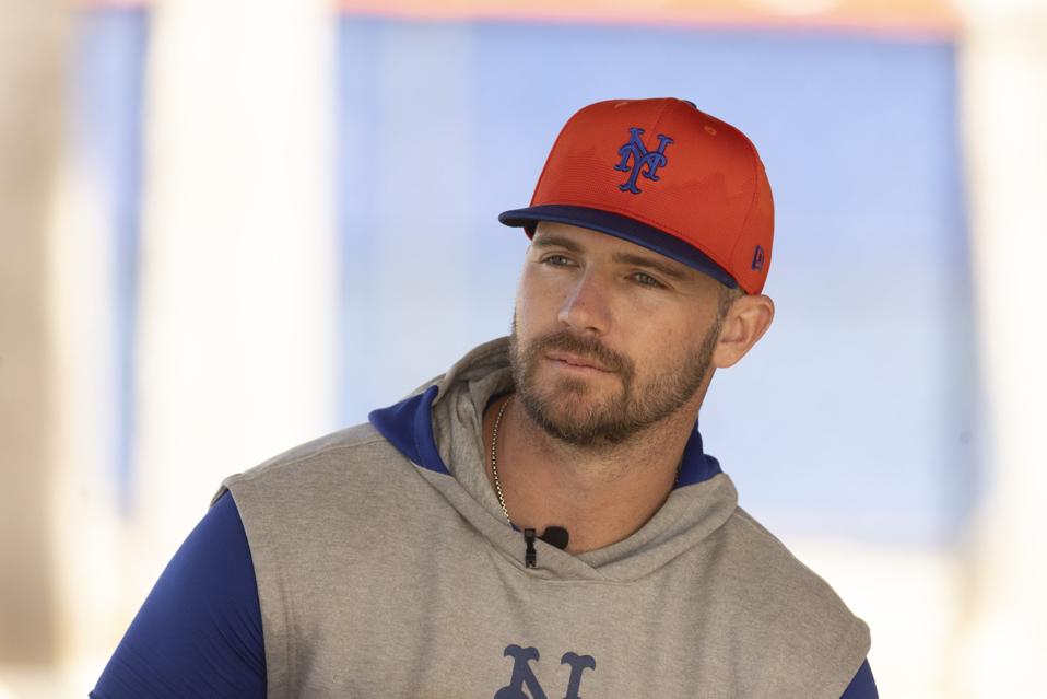 New York Mets infielder Pete Alonso...