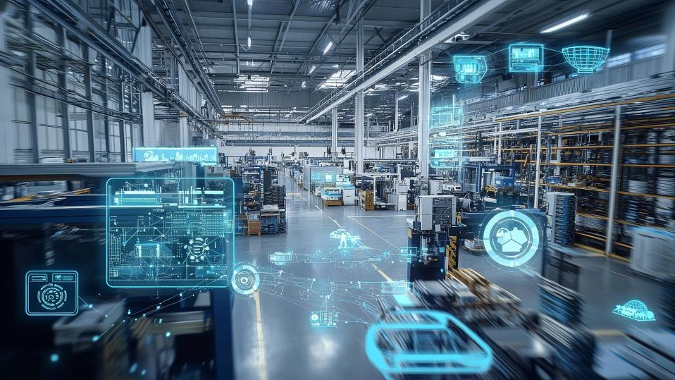 Manufacturing transforms from Industry 4.0 fascination to practical human-machine collaboration in 2026, with AI agents autonomously managing factory operations while generative design moves from prototype to production. 