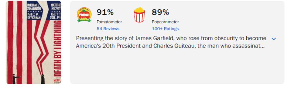 Death by Lightning: Drama Sejarah Menawan Tentang Pembunuhan Presiden Garfield