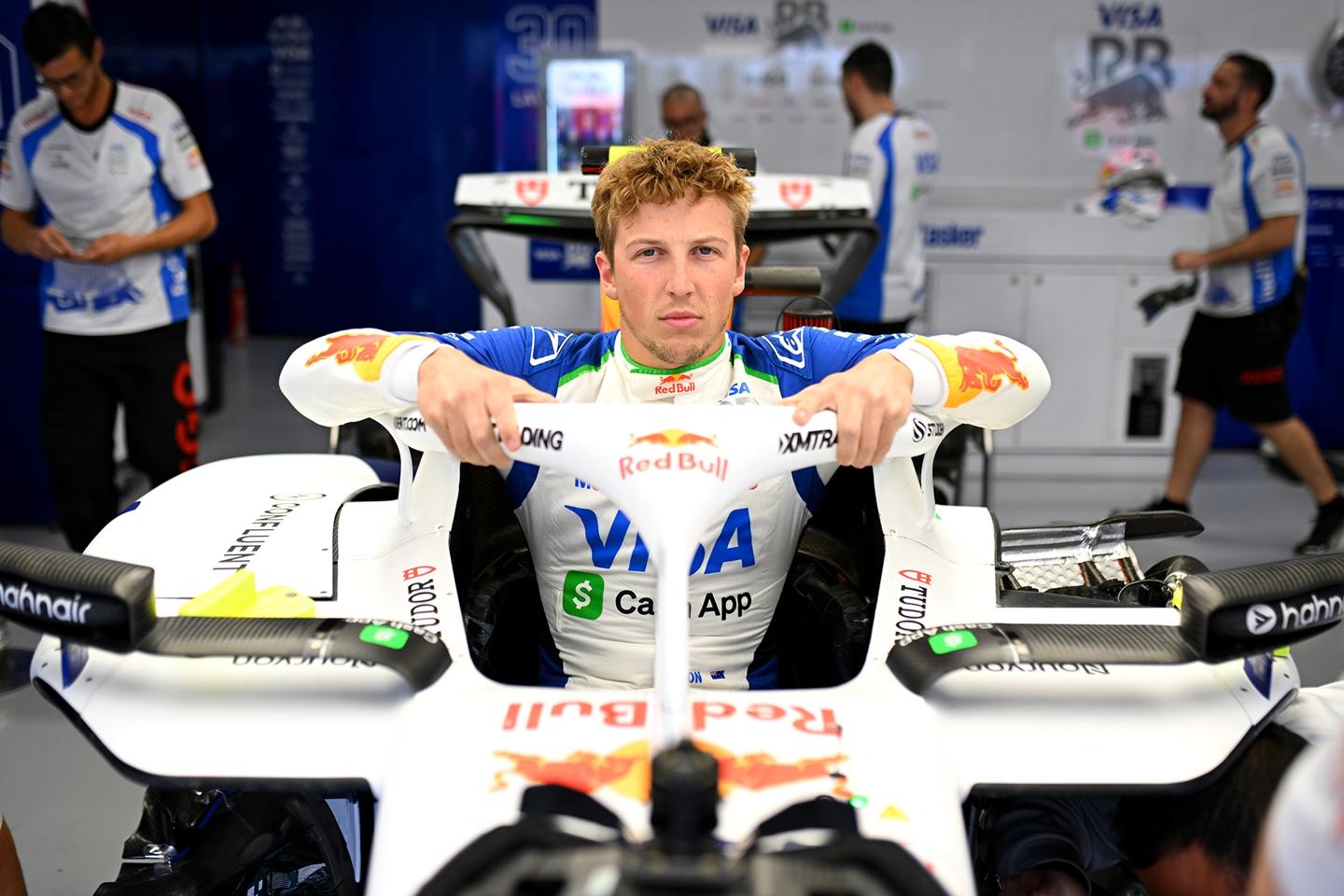 Racing Bulls Formula 1 driver Liam Lawson.